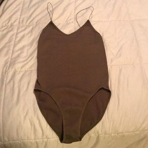 Urban Outfitters Olive body suit